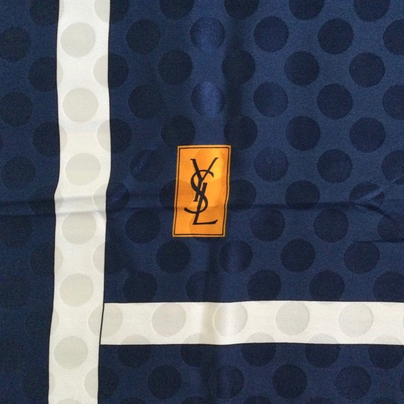 Vintage YSL Silk Scarf - Picture 2 of 7